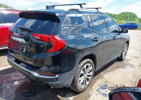 2019 GMC Terrain Slt из США, поврежденный, VIN 3GKALVEX6KL222079